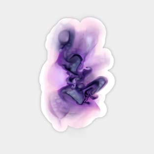 Purple Splashes Sticker